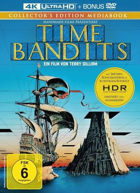 Time Bandits (Ultra HD Blu-ray & Blu-ray im Mediabook) - Panda