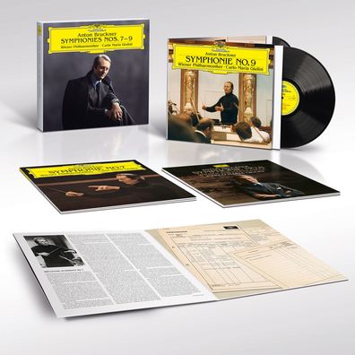 Anton Bruckner (1824-1896): Symphonien Nr.7-9 (180g) - - (LP