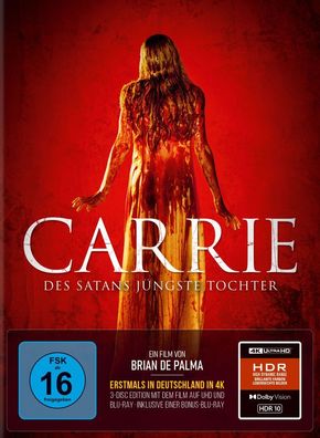 Carrie (1976) (Ultra HD Blu-ray & Blu-ray im Mediabook) - Cape