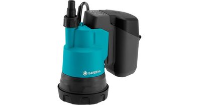Gardena Akku-Klarwasser-Tauchpumpe 2000/2 18V P4A Set, Tauch