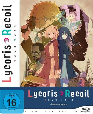 Lycoris Recoil - Gesamtausgabe (BR) 2Disc, Episoden 01-13 - A