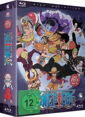 One Piece BOX 36 (BR) TV-Serie 4Disc, Ep.: 1026–1050 - AV Vi