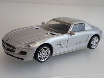 Mercedes SLS AMG silber 1:43 Rastar Modellauto