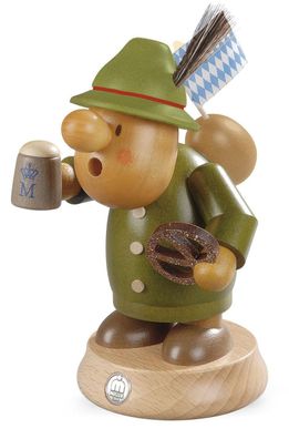 Räucherfigur Räuchermann Müllerchen Bayer (BxH):12x16cm NEU Räuchermann Schnee