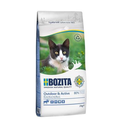 Bozita Outdoor & Active mit Elch 2 x 2 kg