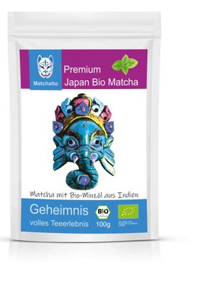 259,00 €/ kg | Matchatto Matcha Tee Minze Bio,100g Beutel