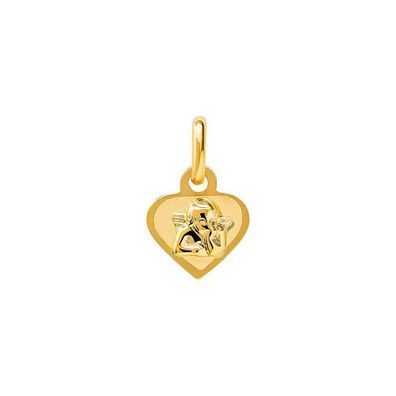 Anhänger - Gold 375 - Herz Schutzengel