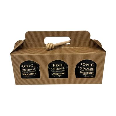 3er Geschenkset 1x 500g "Frühlingserwachen",1x 500g "Sommertraum",1x 500g "Waldzauber