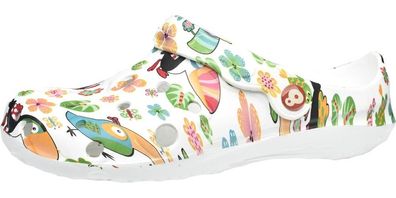 Sanita Damen Schuzz Clogs Globule Print 723100