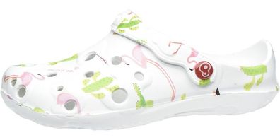 Sanita Damen Schuzz Clogs Globule Print 723100