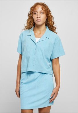 Urban Classics Damen Ladies Towel Resort Shirt