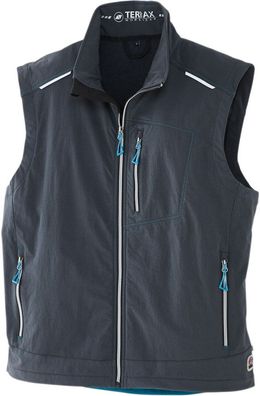 Terrax Workwear Arbeitsweste Anthrazit/Pertrol