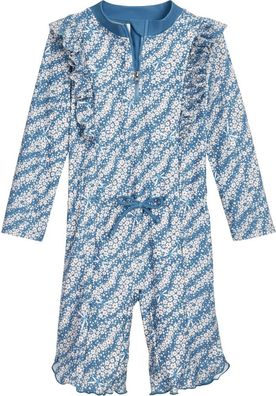 Playshoes Kinder Uv-Schutz Einteiler Blümchen 1/1 Arm 461465