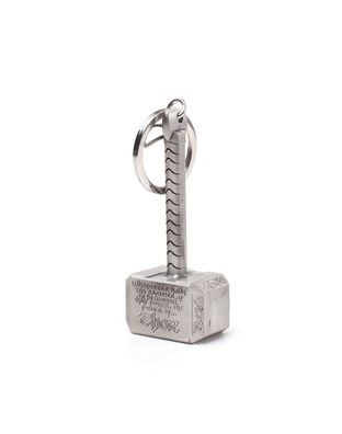 Marvel Comics Retro Keychain Thor Hammer Mjolnir 3D Metal