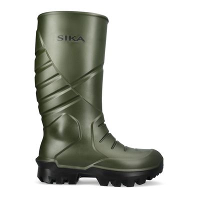 Sika Gummistiefel Thermo Green PU safety