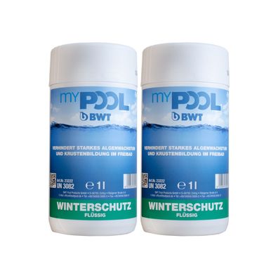 BWT Winterschutz Bundle 2 Liter Winterkonservierer Überwinterung Mittel flüssig