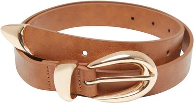 Urban Classics Chunky Buckle Loop Synthetic Leather Belt TB7211