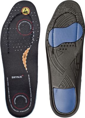 Brynje Einlegesohle Ultimate FootFit Low Schwarz