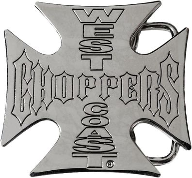 WCC West Coast Choppers Gürtelschnalle Iron