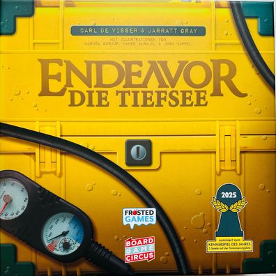 Endeavor Die Tiefsee Board Game Circus Brettspiel Familienspiel Kennerspiel