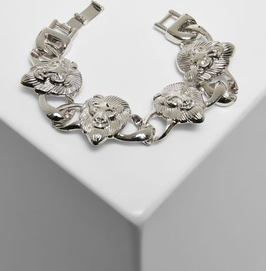 Urban Classics Armband Lion Bracelet Silver