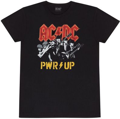 AC/DC Power Up Band Picture T-Shirt ACD08628TSB