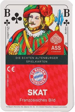 FC Bayern München Spielkarten Skat 53791