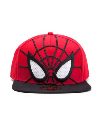 Spiderman Cap 3D Snapback with Mesh Eyes