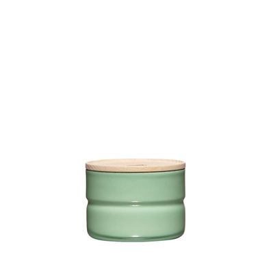 Riess Boîte à provisions avec couvercle Ø8cm 230ml émail slow green