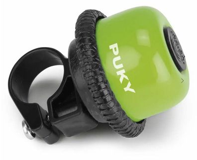 PUKY G20 Kinder Drehring Glocke kiwi | Ø 20 mm | Helltönende Klingel für Laufräder un