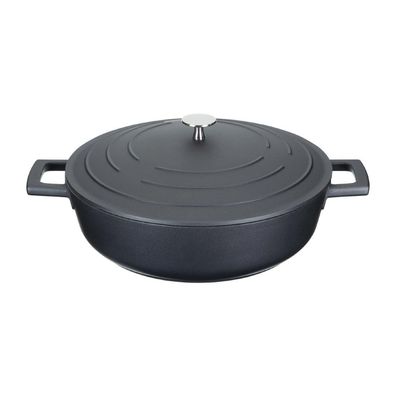Masterclass Stielkasserolle Flach 4Ltr