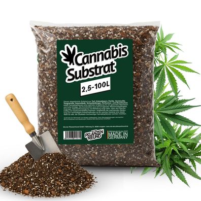 Premium Cannabis Substrat / spezielle Erde für Cannabispflanzen (High Quality)