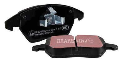 EBC Blackstuff Ultimax Bremsbeläge – Hinten für Nissan Almera 2 N16, Nissan Almer