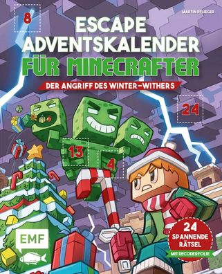 Escape-Adventskalender für Minecrafter: Der Angriff des Winter-Withers | Buch
