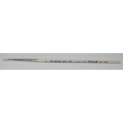 Pelikan 613F Borstenpinsel Größe 2