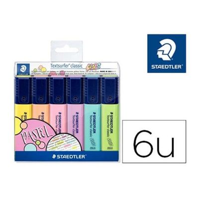Textmarker Textsurfer Classic Colors 6ST sortiert