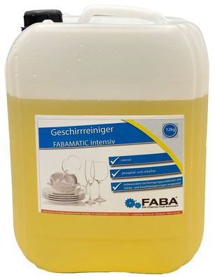 Spülmaschinenreiniger , Geschirreiniger flüssig, 12 kg