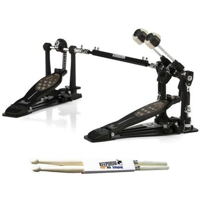 Pearl Doppel-Fußmaschine P-2052C/B Eliminator Limited Edition mit Schlagzeugstöcke 1