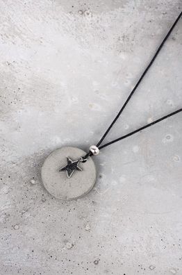 Bastelset Schmuckbeton Kette mit Anhänger Rund Geschenkset Schmuck 34194000