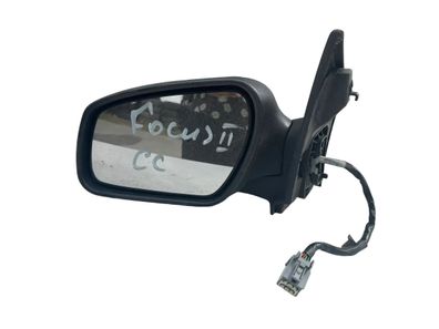 Original Ford Focus 2 Cabrio elektrischer Außenspiegel Chrom Silber LINKS