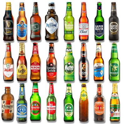24 Biere aus aller Welt-Internationales Bierset- Reise um die Bierwelt