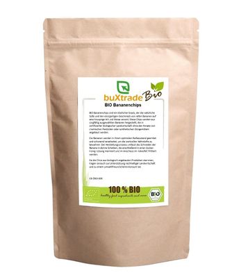 Bio Bananenchips 2 kg