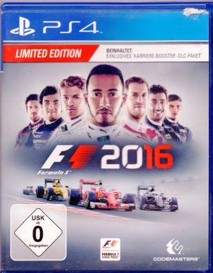 F1 2016 Limited Edition - [PlayStation 4 ] PS4 - gebraucht