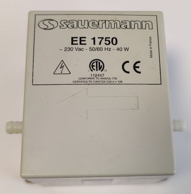 Sauermann Kondensat Pumpe EE 1750 Tauwasserpumpe für Klimaanlagen 230 V AC 40 W