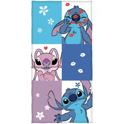 Lilo & Stitch Badetuch Angel and Stitch 70x140 cm Strandtuch Handtuch