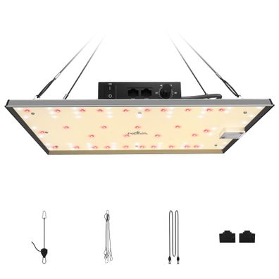 NovaGrove Pflanzenlampe LED Grow Lampe Vollspektrum Dimmbar EC10/20
