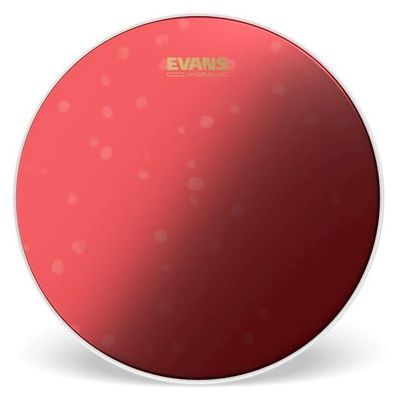 Evans B14HR Hydraulic Red Coated Snare Fell 14
