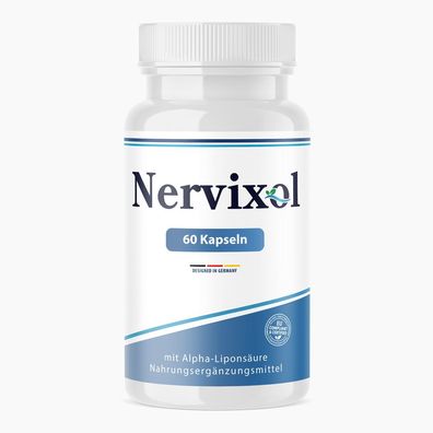 Nervixol Kapseln | Reich an Vitaminen | Einfache Anwendung | 60 Kapseln