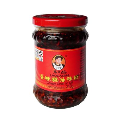 Lao Gan Ma – knusprige Chilli in Öl – 210 g
