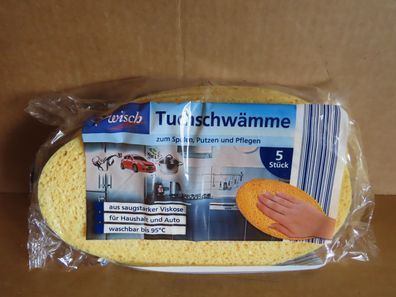 Tuchschwämme zum Spülen, Putzen und Pflegen Opti-Wisch(Original Verpackt)5St